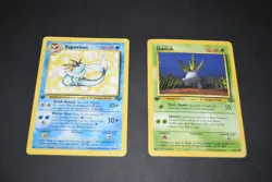 Pokemon Card 28/64 Vaporeon 1999 1st Edition Jungle - Image 1