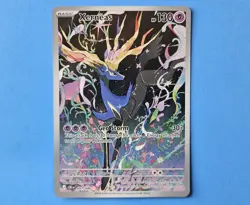 Xerneas 091/086 Me04: Chaos Rising Holo Pokemon TCG Card Full Art - Image 1