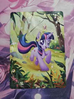 Kayou My little Pony TCG Cards vol.1 BP01-RR01 Princess Twilight Sparkle NM Foil - Image 1