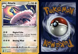 ALTARIA 143/195 Pokemon Card Silver Tempest Near Mint - Image 3