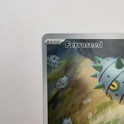 Pokemon Card - Ferroseed White Flare 148/086 2025 Illustration Rare Near Mint - Image 2