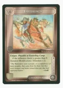 Middle-Earth CCG MECCG Easterlings The Wizards Limited TWL LOTR Rare Card NM - Image 1