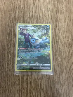 Pokemon TCG 5-Card Lot Holo Full Art including Vaporeon Eevee Flaffy - Image 3