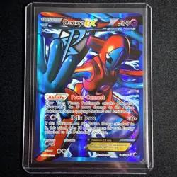 Pokemon TCG - Deoxys EX Full Art 111/116 Plasma Freeze 2013 B&W Card - Image 1