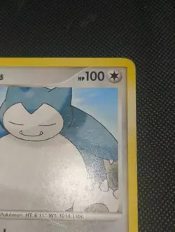 Pokemon TCG Diamond and Pearl Snorlax Card 37/130 Rare Non Holo - Image 3