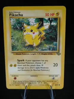 Pikachu 60/64 Jungle Pokemon Card TCG - Image 1