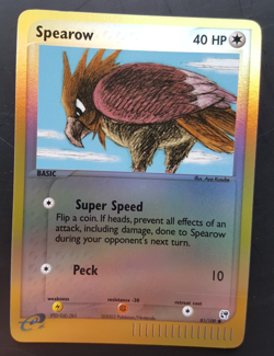 Spearow 81/100 EX Sandstorm Reverse Holo - Pokemon TCG 2003 eSeries - NM - Image 1