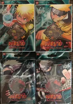 NARUTO DREAM LEGACY -LOT OF 4 STARTER SETS- THEME DECK CCG CARD GAME (A&B)+BONUS - Image 1