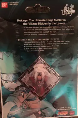 NARUTO DREAM LEGACY -LOT OF 4 STARTER SETS- THEME DECK CCG CARD GAME (A&B)+BONUS - Image 5