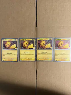 4x Pikachu Pokemon Day Promo Card - Image 1