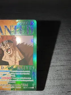 Carte One Piece Eustass « Captain » Kid OP01-051 WANTED SP Special Rare English - Image 5
