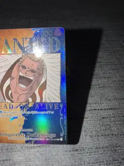 Carte One Piece Donquixote Doflamingo ST03-009 WANTED SP SPECIAL RARE English - Image 5