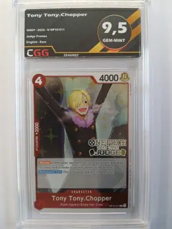 One Piece Tony Tony.Chopper (OP10-011) Judge Promos CGG 9,5 28460807 - Image 1