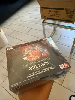 One Piece TCG OP16 - The Time Of Battle Booster Box - English SEALED - Image 1