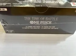 One Piece Card Game OP16 The Time of Battle Booster Box Sealed English PSA OVP - Image 2