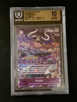 One Piece BGS 10 KAIDO TOURNAMENT PACK VOL. 5 WINNER ST04-003 P - ENG ENGLISH - Image 1