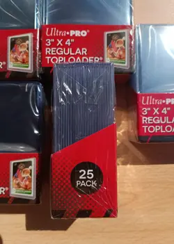 Ultra Pro 125 Toploader 5x25 Card Protection Regular Pokemon Magic One Piece - Image 3