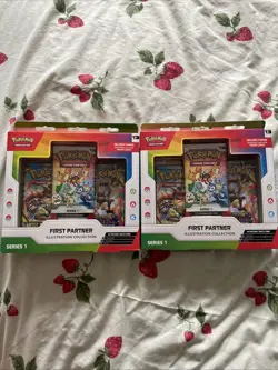 Pokemon TCG First Partner Illustration Collection Series 1 Box New And Sealed - Image 1