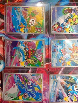 Pokemon TCG 2026 First Partner Illustration Collection Series 1 Complete Set NM - Image 4
