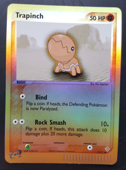 Trapinch 79/97 - EX Dragon Reverse Holo Pokemon TCG 2003 eSeries - NM - Image 1