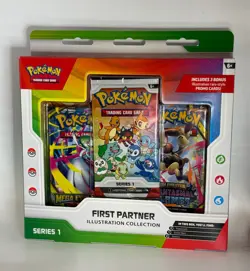 Pokemon TCG First Partner Illustration Collection – Series 1 Celebrate 30 years - Image 1
