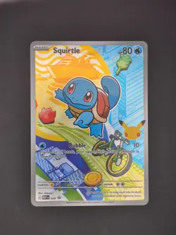 Pokemon TCG Squirtle MEP 039 First Partner Illustration Collection Series 1 NM - Image 1