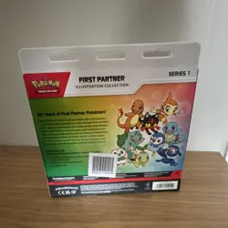 Pokemon TCG First Partner Illustration Collection Series 1 Box 3 Promo Cards - Image 2