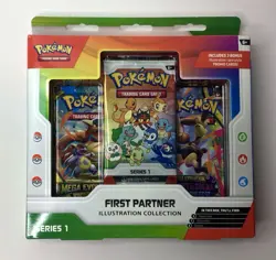NEW Pokemon First Partner Illustration Collection Series 1 SEALED Box TCG - Image 2