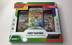 NEW Pokemon First Partner Illustration Collection Series 1 SEALED Box TCG - Image 3