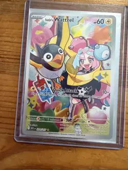 Iono's Wattrel 231/217 Ascended Heroes Full Art Pokemon TCG English Mint Cond - Image 1