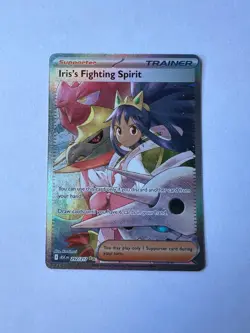 Pokemon Iris's Fighting Spirit 292/217 Me: Ascended Heroes Holo Pack Fresh MINT - Image 1