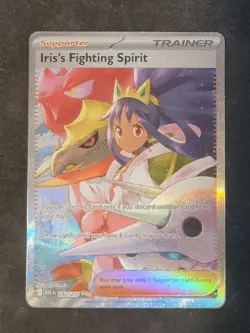Iris's Fighting Spirit 292/217 Ascended Heroes Pokemon Holo Pack Fresh - Image 1