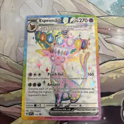 Pokemon TCG Prismatic Evolutions Premium Figure Collection Promos SVP 175 & 176 - Image 3