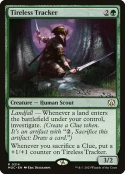 Tireless Tracker MOC NM MTG - Image 1