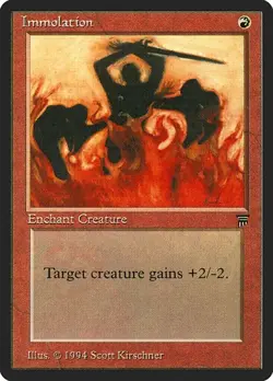 Immolation Legends NM MTG - Image 1