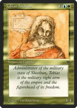 Tobias Andrion Legends NM MTG - Image 1