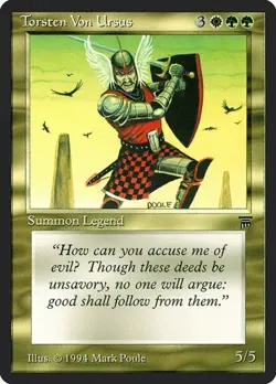 Torsten Von Ursus Legends NM MTG - Image 1