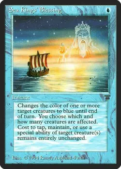 Sea Kings' Blessing Legends NM MTG - Image 1
