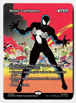 Mystic Confluence (Borderless) 12 Marvel Universe Magic: The Gathering Foil - Image 1