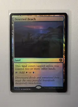 MTG - Deserted Beach - Foil - INR 0276 - Innistrad Remastered - Rare - Magic - Image 1