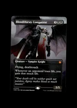 Foundations #318 Bloodthirsty Conqueror (Borderless) - Image 1