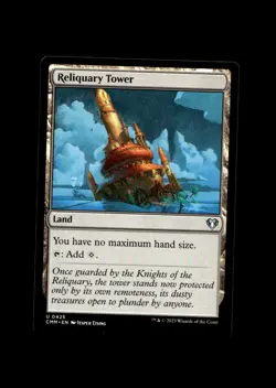 Commander Masters #425 Reliquary Tower - Image 1