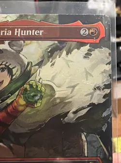 Yuffie, Materia Hunter (Borderless)(Chocobo Track Foil) Commander: Final Fantasy - Image 3