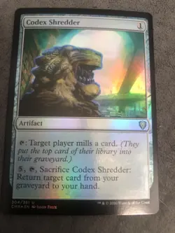 Commander Legends - Codex Shredder -FOIL - NM - FREE SHIPPING - Image 1