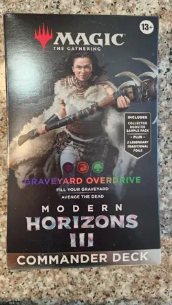 Graveyard Overdrive NEW UNOPENED - Modern Horizons 3 MH3 SEALED - MTG Magic - Image 1
