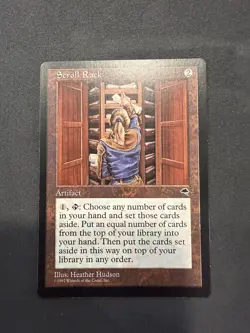 Magic The Gathering - Scroll Rack - Tempest (see Description) - Image 1