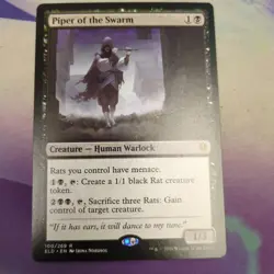Magic The Gathering Throne Of Eldraine Piper Of The Swarm 100/269 - Image 1