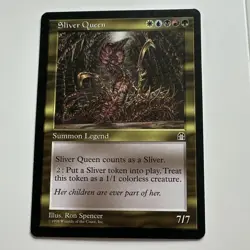 Wizards of the Coast MTG Sliver Queen Stronghold 1998 Rare Reg ENG - Image 1