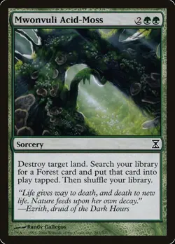 1x LP Mwonvuli Acid-Moss MTG Time Spiral SV - Image 1