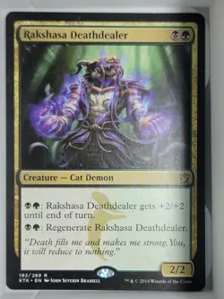 Rakshasa Deathdealer [Khans of Tarkir] Magic MTG - Image 1